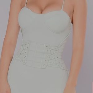 Sage green fashion nova dress xl